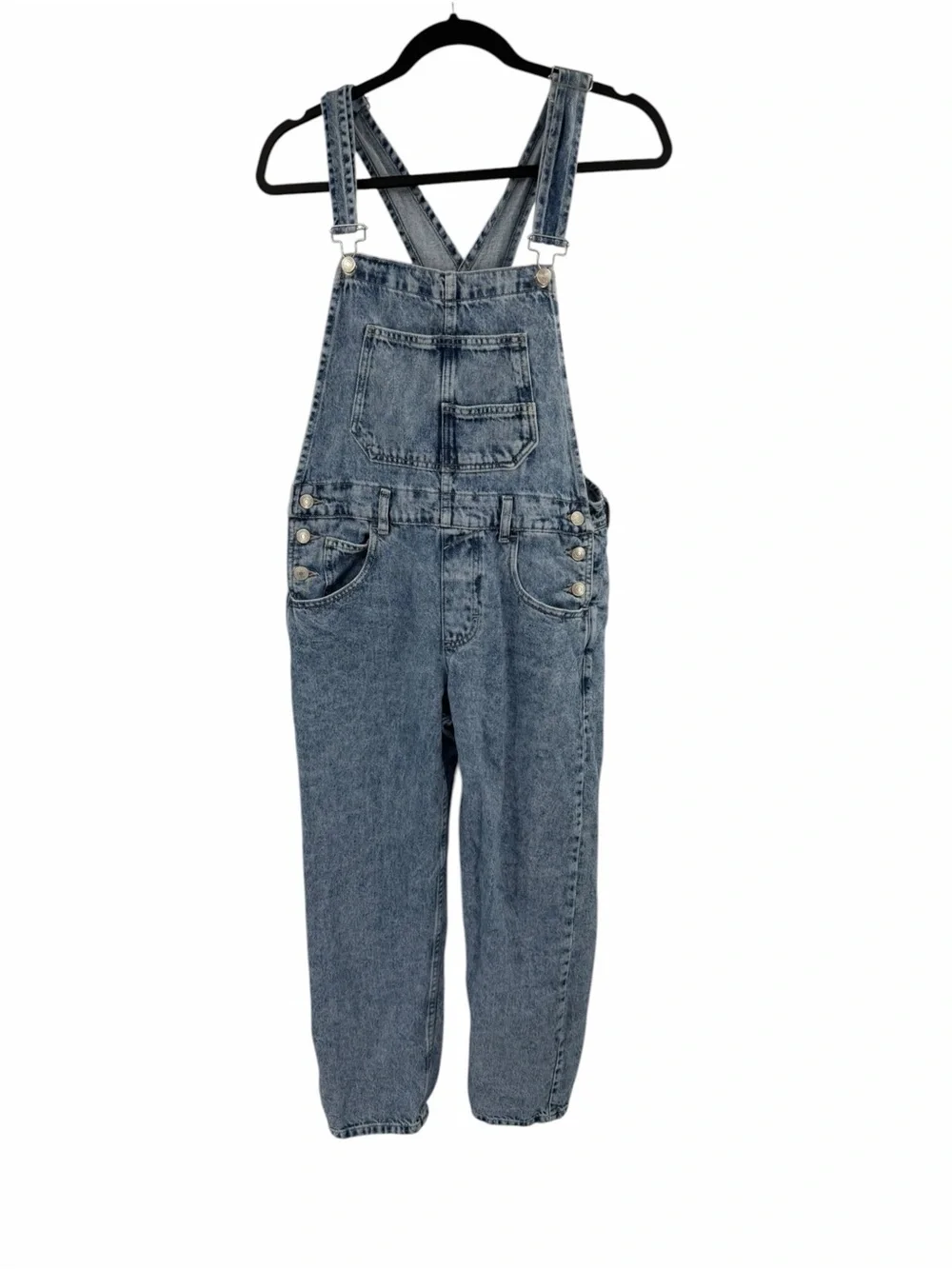 We The Free Free People Ziggy Denim Overall in Powder Blue Size XS